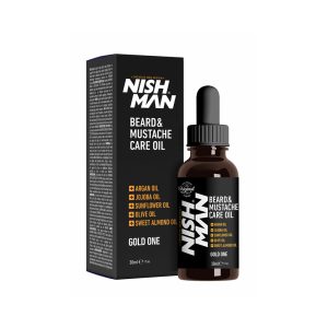 Nish Man Beard & Mustache Care Oil 30ml