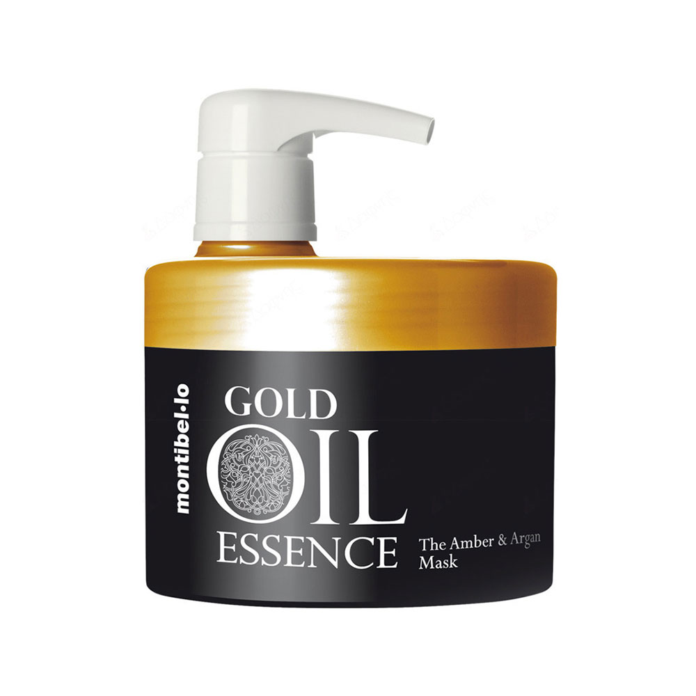 Montibello Gold Oil Essence Amber & Argan Mask 500ml