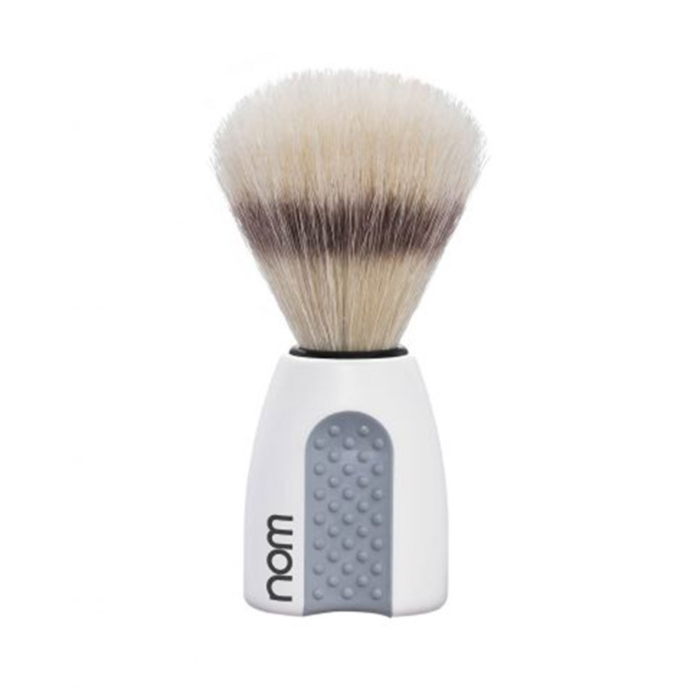 Nom By Muehle Erik Collection White Handle Boar Bristles 41 WH