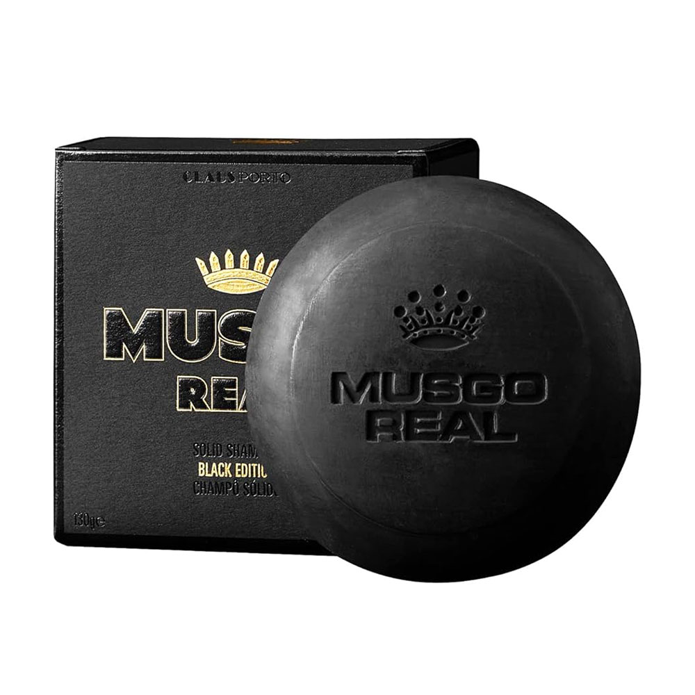 Claus Porto Musgo Real  Black Edition Solid Shampoo 130g