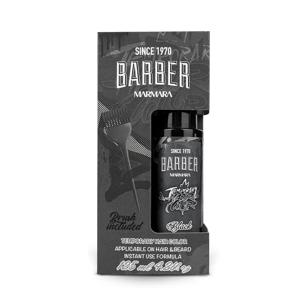 Marmara Barber Hair & Beard Color Kit Black 125ml