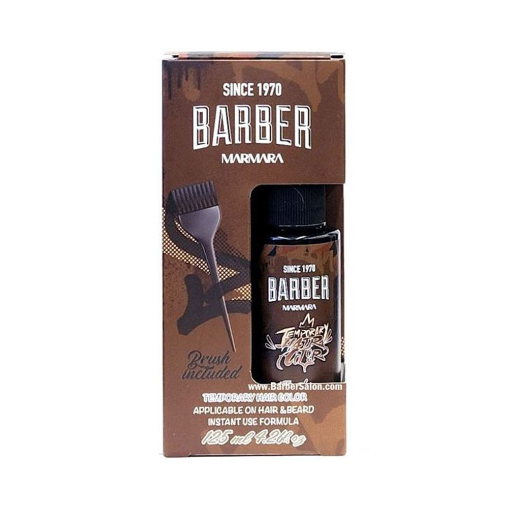 Marmara Barber Hair & Beard Color Kit Dark Brown 125ml