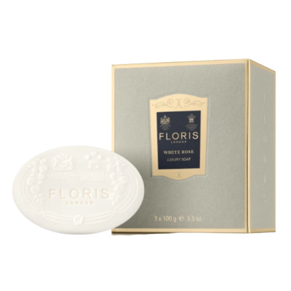 Floris London White Rose Luxury Soap 3x100gr