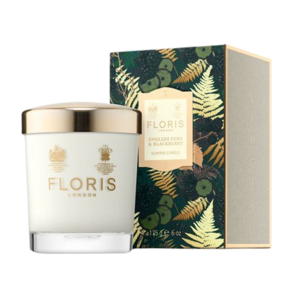 Floris London English Fern & Blackberry Scented Candle 175gr