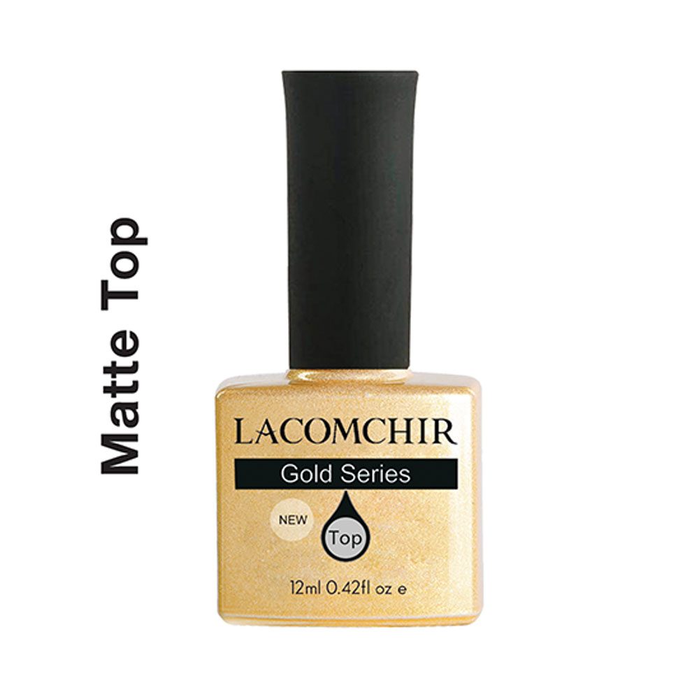 Lacomchir UV – LED Premium Gold Matte Top 12ml