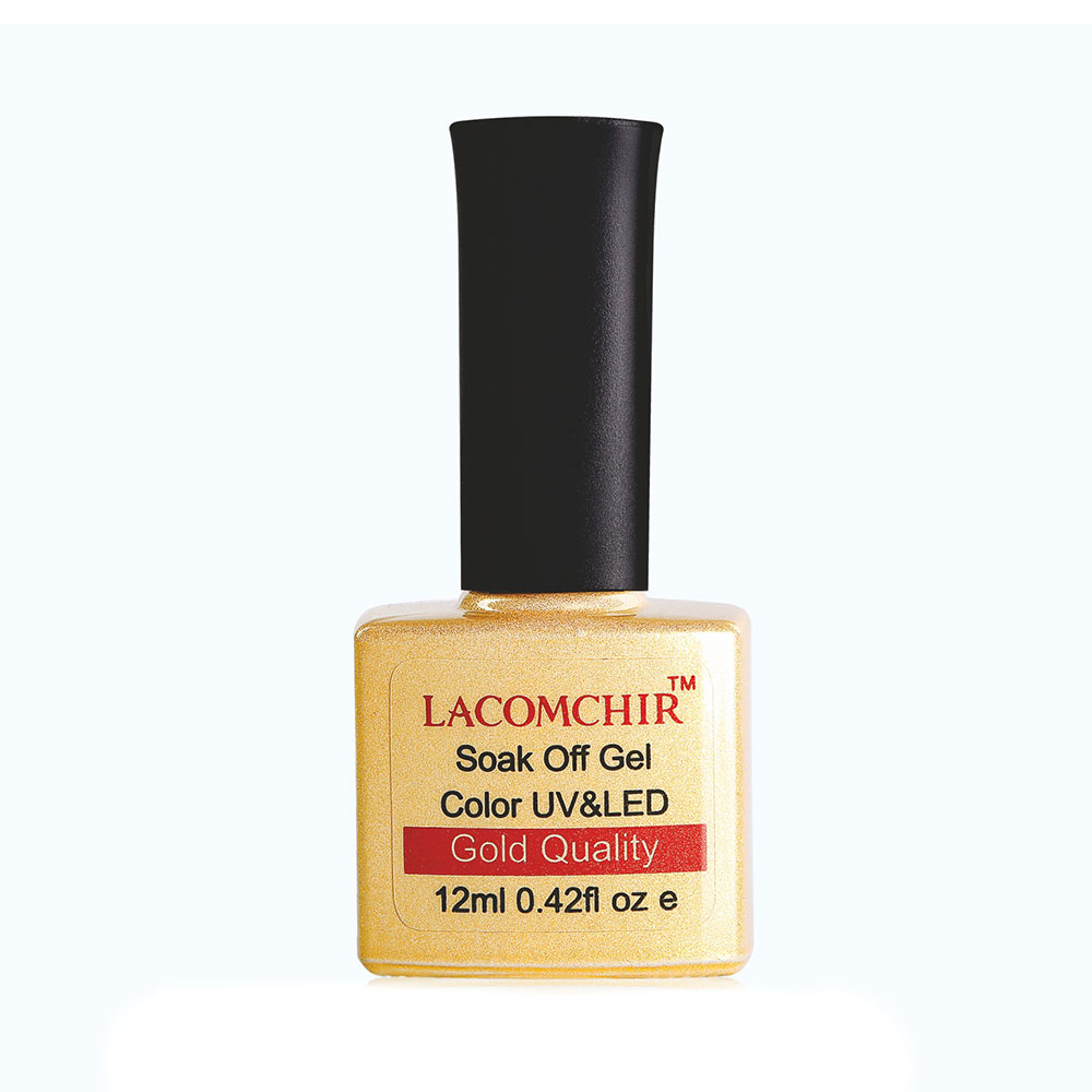 Lacomchir UV – LED Premium Gold Top Coat 12ml