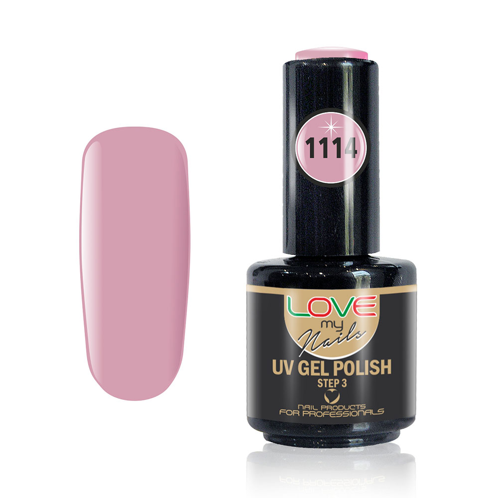 Love My Nails Soak Off UV/LED Gel Polish Νο1114 (Pink Nude) 16ml